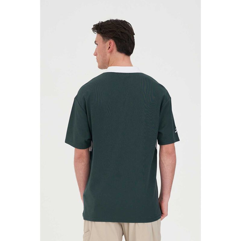 Huffer Golf Par Line Short Sleeve Polo image number 1